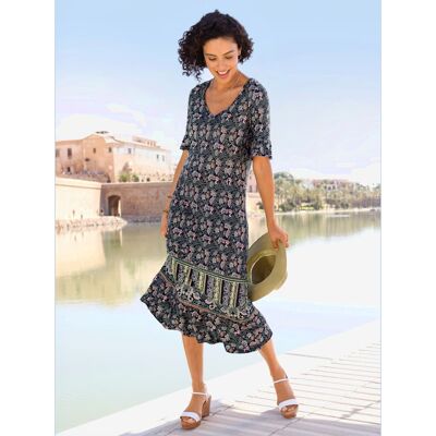 Robe en jersey pure viscose - Publicité Robe en jersey pure viscose - Publicité