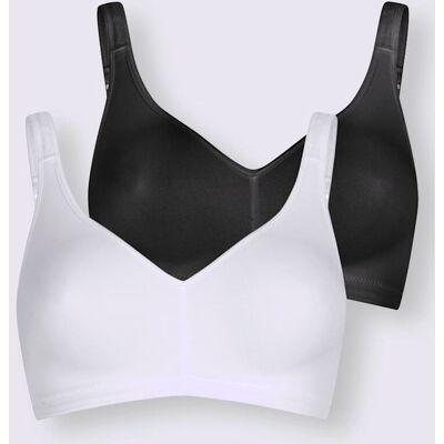 Naturana Soutien-gorge basique sans motif bretelles confort - Publicité Naturana Soutien-gorge basique sans motif bretelles confort - Publicité