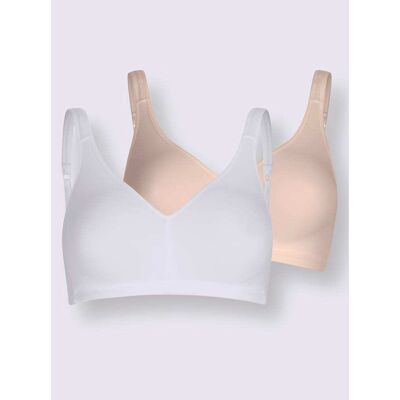 Naturana Soutien-gorge basique sans motif bretelles confort - Publicité Naturana Soutien-gorge basique sans motif bretelles confort - Publicité
