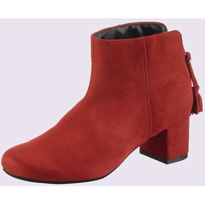 Bottines textile doux en synthétique velours - Publicité Bottines textile doux en synthétique velours - Publicité