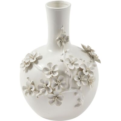 POLSPOTTEN - Vase 3D - Blanc - Céramique émaillée - Publicité POLSPOTTEN - Vase 3D - Blanc - Céramique émaillée - Publicité