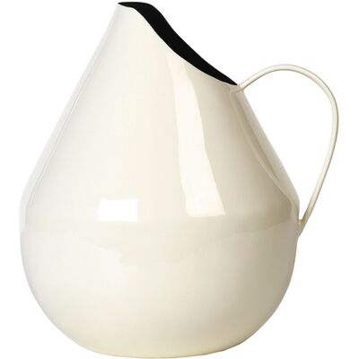 BROSTE COPENHAGEN - Vase Rosario - Beige - Fer émaillé - Publicité BROSTE COPENHAGEN - Vase Rosario - Beige - Fer émaillé - Publicité