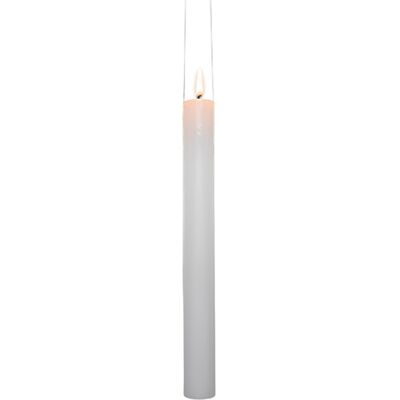 Ingo Maurer - Bougie Fly Candle Fly! - Blanc - Cire - Designer Georg Baldele - Publicité Ingo Maurer - Bougie Fly Candle Fly! - Blanc - Cire - Designer Georg Baldele - Publicité