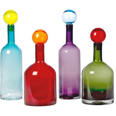 POLSPOTTEN - Carafe Bubbles - Multicolore - Verre teinté dans la masse - Designer Pols Potten Studio - Publicité POLSPOTTEN - Carafe Bubbles - Multicolore - Verre teinté dans la masse - Designer Pols Potten Studio - Publicité