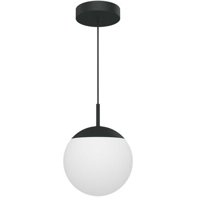 Suspension Fermob MOON! - Diffuseur en verre ajustable - Publicité Suspension Fermob MOON! - Diffuseur en verre ajustable - Publicité