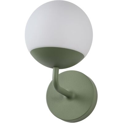 Fermob - Lampe connectée Mooon - Vert - Aluminium - Designer Tristan Lohner - Publicité Fermob - Lampe connectée Mooon - Vert - Aluminium - Designer Tristan Lohner - Publicité