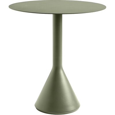 HAY Palissade Table Ronde Olive - Table d'extérieur - Publicité HAY Palissade Table Ronde Olive - Table d'extérieur - Publicité