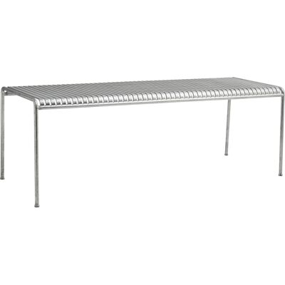 Hay - Table rectangulaire Palissade - Métal - Acier galvanisé à chaud - Designer Ronan & Erwan Bouroullec - Publicité Hay - Table rectangulaire Palissade - Métal - Acier galvanisé à chaud - Designer Ronan & Erwan Bouroullec - Publicité