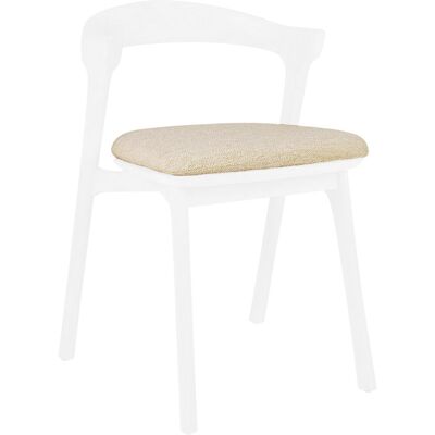 Ethnicraft - Coussin d'assise Bok - Beige - Tissu d'extérieur - Designer Alain van Havre - Publicité Ethnicraft - Coussin d'assise Bok - Beige - Tissu d'extérieur - Designer Alain van Havre - Publicité