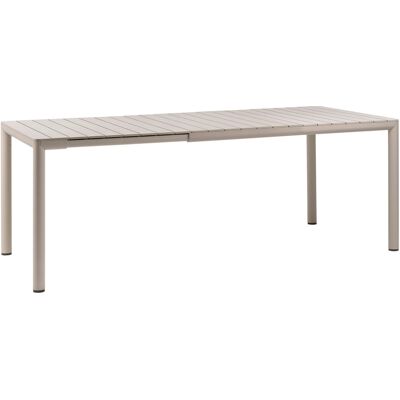 NARDI - Table de jardin rectangulaire Tevere - Design italien - Publicité NARDI - Table de jardin rectangulaire Tevere - Design italien - Publicité