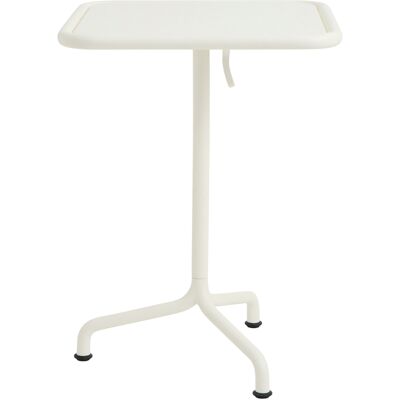 Hay - Table carrée Deville - Blanc - Designer Julien Renault - Publicité Hay - Table carrée Deville - Blanc - Designer Julien Renault - Publicité