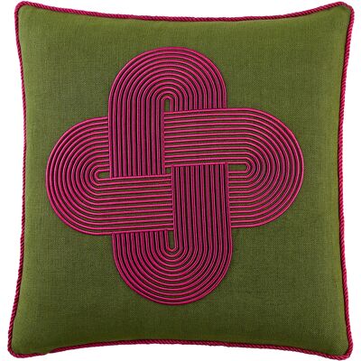 Jonathan Adler - Coussin Pompidou - Vert - Duvet - Designer Jonathan Adler - Publicité Jonathan Adler - Coussin Pompidou - Vert - Duvet - Designer Jonathan Adler - Publicité