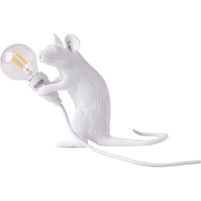Seletti - Lampe de table Animaux - Blanc - Résine - Designer Marcantonio - Publicité Seletti - Lampe de table Animaux - Blanc - Résine - Designer Marcantonio - Publicité