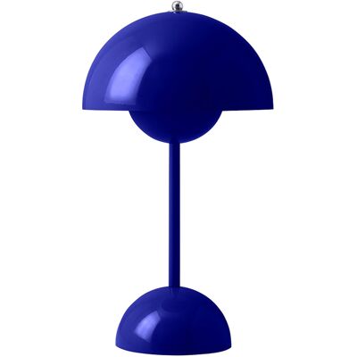 &Tradition VP9 Bleu Cobalt - Lampe de table rechargeable portable - Publicité &Tradition VP9 Bleu Cobalt - Lampe de table rechargeable portable - Publicité