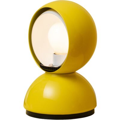 Lampe de table Artemide Eclisse Jaune - Icône du design italien - Publicité Lampe de table Artemide Eclisse Jaune - Icône du design italien - Publicité