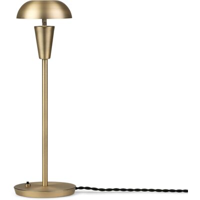 Lampe de table Tiny en laiton de Ferm Living - Design ajustable et moderne - Publicité Lampe de table Tiny en laiton de Ferm Living - Design ajustable et moderne - Publicité