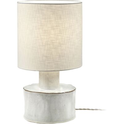 Lampe de table Serax Catherine - Céramique, Lin - Publicité Lampe de table Serax Catherine - Céramique, Lin - Publicité