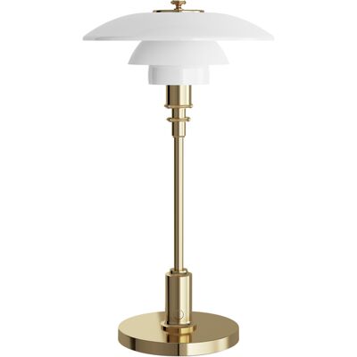 Louis Poulsen PH 3/2 - Lampe extérieure sans fil rechargeable - Or - Publicité Louis Poulsen PH 3/2 - Lampe extérieure sans fil rechargeable - Or - Publicité