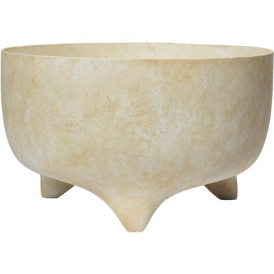 Pot de fleurs ferm LIVING Evoke - Sable Chaud - 26cm - Intérieur/Extérieur - Publicité Pot de fleurs ferm LIVING Evoke - Sable Chaud - 26cm - Intérieur/Extérieur - Publicité