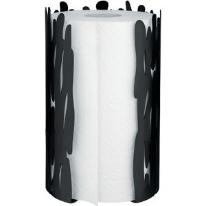 Alessi - Porte-rouleau essuie-tout Bark - Noir - Acier inoxydable laqué - Designer Josef Hoffmann - Publicité Alessi - Porte-rouleau essuie-tout Bark - Noir - Acier inoxydable laqué - Designer Josef Hoffmann - Publicité