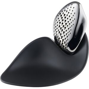 Alessi - Râpe à fromage Forma - Métal - Mélamine - Designer Zaha Hadid - Publicité Alessi - Râpe à fromage Forma - Métal - Mélamine - Designer Zaha Hadid - Publicité