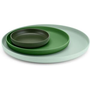 Vitra Jasper Morrison Ensemble de Plateaux Verts - Diverses Tailles - Publicité Vitra Jasper Morrison Ensemble de Plateaux Verts - Diverses Tailles - Publicité