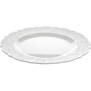 Alessi - Plat de présentation Dressed - Blanc - Porcelaine - Designer Marcel Wanders - Publicité Alessi - Plat de présentation Dressed - Blanc - Porcelaine - Designer Marcel Wanders - Publicité