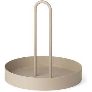 Ferm Living - Plateau Grib - Beige - Métal - Designer Trine Andersen - Publicité Ferm Living - Plateau Grib - Beige - Métal - Designer Trine Andersen - Publicité