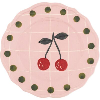 Bitossi Home - Assiette à dessert Quadri - Rose - Porcelaine - Publicité Bitossi Home - Assiette à dessert Quadri - Rose - Porcelaine - Publicité