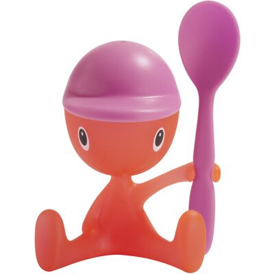 Alessi - Coquetier - Rose - Plastique - Designer Stefano Giovannoni - Publicité Alessi - Coquetier - Rose - Plastique - Designer Stefano Giovannoni - Publicité