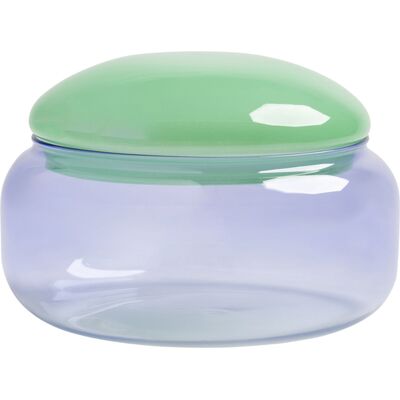 K Amsterdam Contenant en verre borosilicaté fait main - Viola, Vert - Contenant - Publicité K Amsterdam Contenant en verre borosilicaté fait main - Viola, Vert - Contenant - Publicité