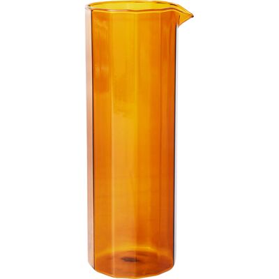 HKliving Sunlit Carafe - Orange - Distributeur de Boissons Élégant - Publicité HKliving Sunlit Carafe - Orange - Distributeur de Boissons Élégant - Publicité