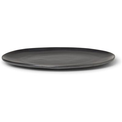 Assiette Flow noir ferm LIVING - Ø 27cm - Unisexe - Publicité Assiette Flow noir ferm LIVING - Ø 27cm - Unisexe - Publicité