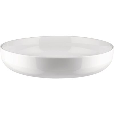 Assiette creuse Itsumo d'Alessi - Conception Naoto Fukasawa - Blanc - Porcelaine - Publicité Assiette creuse Itsumo d'Alessi - Conception Naoto Fukasawa - Blanc - Porcelaine - Publicité