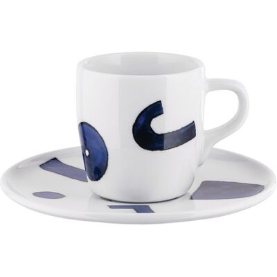 Alessi - Tasse à espresso Itsumo - Bleu - Porcelaine - Designer Samiro Yunoki - Publicité Alessi - Tasse à espresso Itsumo - Bleu - Porcelaine - Designer Samiro Yunoki - Publicité