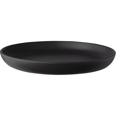 Eva Trio - Assiette à dessert Nordic Kitchen - Noir - Grès - Designer The Tools - Publicité Eva Trio - Assiette à dessert Nordic Kitchen - Noir - Grès - Designer The Tools - Publicité