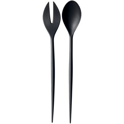 Normann Copenhagen - Ensemble de salade Krenit - Noir - Mélamine - Herbert Krenchel - Publicité Normann Copenhagen - Ensemble de salade Krenit - Noir - Mélamine - Herbert Krenchel - Publicité