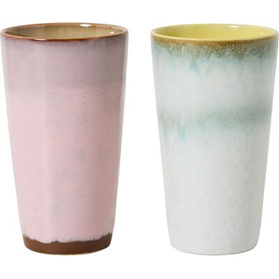 HK LIVING - Mug 70s ceramics - Multicolore - Grès émaillé - Publicité HK LIVING - Mug 70s ceramics - Multicolore - Grès émaillé - Publicité