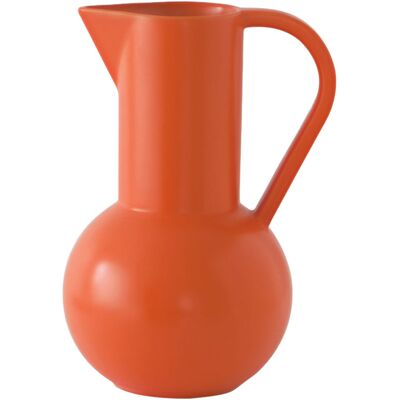 Petite Carafe Strøm de Raawii - Céramique, Orange, 20cm - Publicité Petite Carafe Strøm de Raawii - Céramique, Orange, 20cm - Publicité