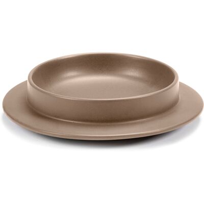 valerie objects - Assiette creuse Dishes to Dishes - Beige - Grès - Designer Glenn Sestig - Publicité valerie objects - Assiette creuse Dishes to Dishes - Beige - Grès - Designer Glenn Sestig - Publicité