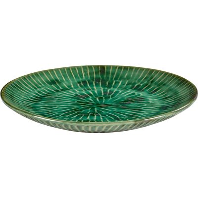 Serax - Assiette Verde Lanza - Vert - Grès émaillé - Designer Pascale Naessens - Publicité Serax - Assiette Verde Lanza - Vert - Grès émaillé - Designer Pascale Naessens - Publicité