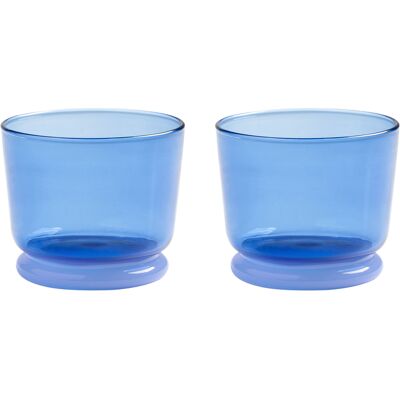 Ensemble de Verres Dew - Bleu - 2 pièces - Publicité Ensemble de Verres Dew - Bleu - 2 pièces - Publicité