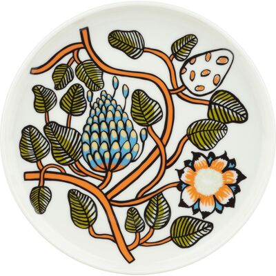Marimekko - Assiette à dessert Tiara - Multicolore - Grès - Designer Erja Hirvi - Publicité Marimekko - Assiette à dessert Tiara - Multicolore - Grès - Designer Erja Hirvi - Publicité