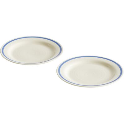 HAY Assiette Sobremesa Ø: 18,5 cm Lot de 2 - Assiette - Publicité HAY Assiette Sobremesa Ø: 18,5 cm Lot de 2 - Assiette - Publicité