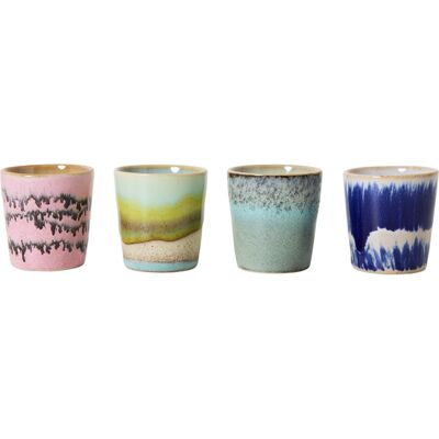 HK LIVING - Coquetier 70s ceramics - Multicolore - Grès émaillé - Publicité HK LIVING - Coquetier 70s ceramics - Multicolore - Grès émaillé - Publicité