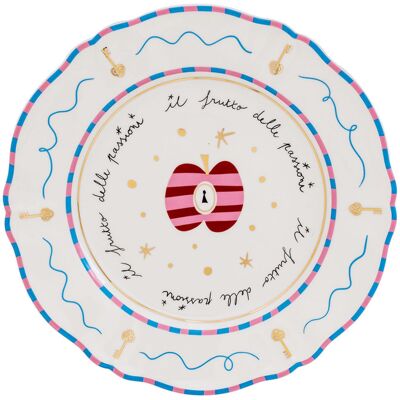 Bitossi Home - Assiette Pangea - Rose - Porcelaine - Designer Pangea - Publicité Bitossi Home - Assiette Pangea - Rose - Porcelaine - Designer Pangea - Publicité