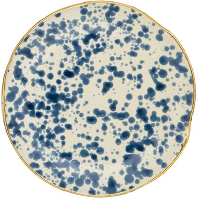 Bitossi Home - Assiette Vaisselle - Bleu - Porcelaine - Publicité Bitossi Home - Assiette Vaisselle - Bleu - Porcelaine - Publicité