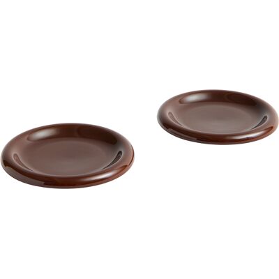Hay - Assiette à dessert Barro - Rouge - Grès émaillé - Designer Pereira Office - Publicité Hay - Assiette à dessert Barro - Rouge - Grès émaillé - Designer Pereira Office - Publicité