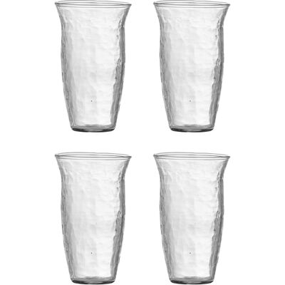 Bloomingville - Verre Asha - Transparent - Verre recyclé soufflé bouche - Publicité Bloomingville - Verre Asha - Transparent - Verre recyclé soufflé bouche - Publicité