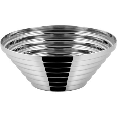 Alessi Giulio Confalonieri Corbeille Archivio - Acier inoxydable - Publicité Alessi Giulio Confalonieri Corbeille Archivio - Acier inoxydable - Publicité